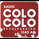 Radio colo colo 1340 AM Chile, Valparaíso
