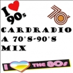Card radio a 70's-90's mix United States