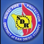 Rural San Diego County CAL FIRE and USFS CA, San Diego