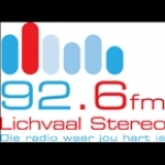 Lichvaal Stereo 92.6fm South Africa, Lichtenburg