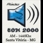 Radio Som 2000 AM Brazil, Santa Vitoria